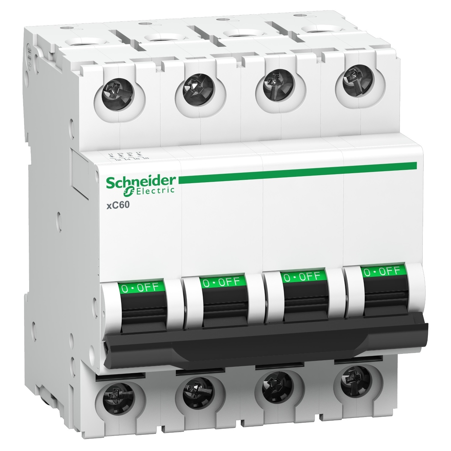 Schnider 40 Ampere, 4-Pole (FP) Polycarbonate MCB Change Over